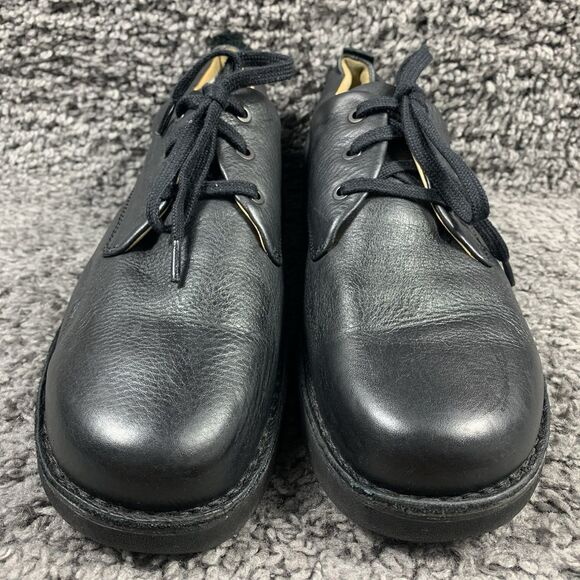 Samuel Hubbard Free Mens Shoes 12 W Black Leather Casual Comfort M1100 main image 6